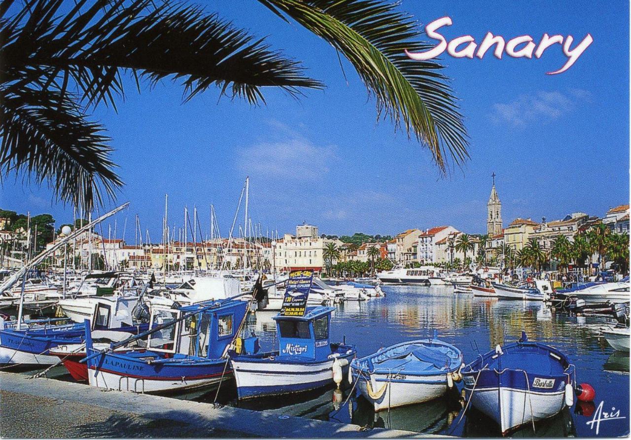 Appartement Cosy A Sanary Plage De Portissol-Climatise-Parking Prive Exteriör bild