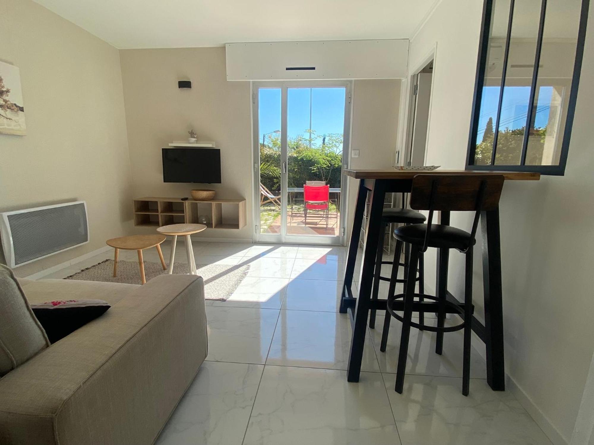 Appartement Cosy A Sanary Plage De Portissol-Climatise-Parking Prive Exteriör bild